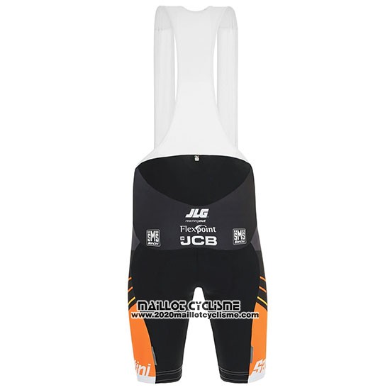 2019 Maillot Ciclismo Femme Boels Dolmans Orange Manches Courtes et Cuissard